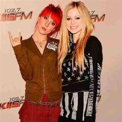 avril lavigne and hayley williams|More.